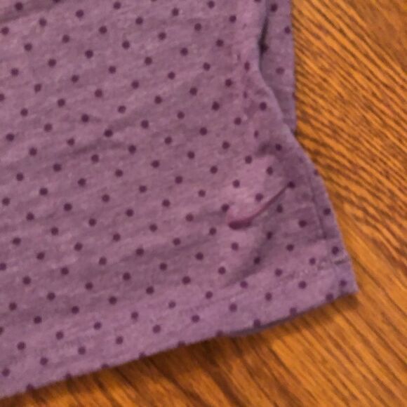 Nike | Dri-Fit Purple Polka Dot Boyfriend Club Tee - Picture 4 of 6